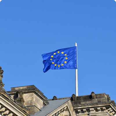 EU-vlag in Brussel